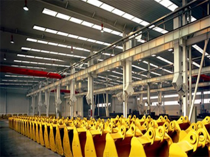 古交徐工集团挖掘机装配车间